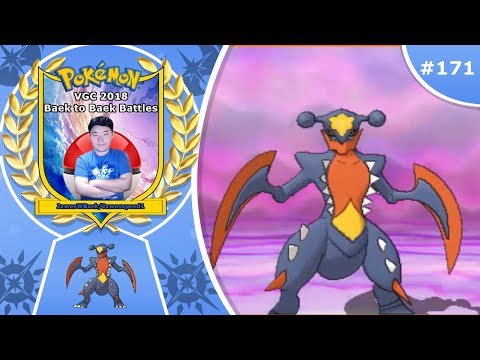 "Mega Garchomp Stomping Around" Pokémon Ultra Sun & Moon VGC 2018 Baek to Baek Battles - Episode 171