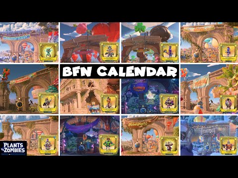 *BFN CALENDAR PRIZE MAPS* All Prize Maps & Legendary Costumes & Upgrades - Battle for Neighborville™