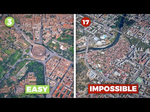 Can You Guess These 20 Cities From Above? 🌍 | European Capitals | Geography Quiz #2