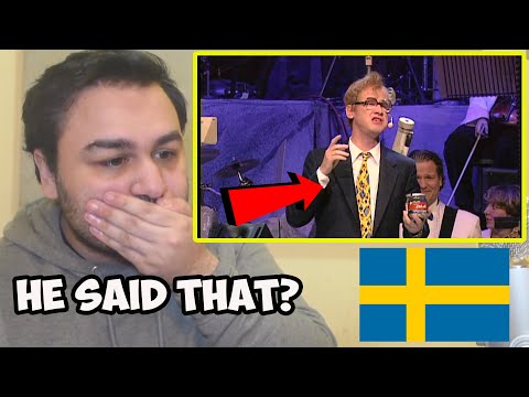 British Reaction To Johan Lindström - Ambasadören (Robert Gustafsson) Swedish Comedy