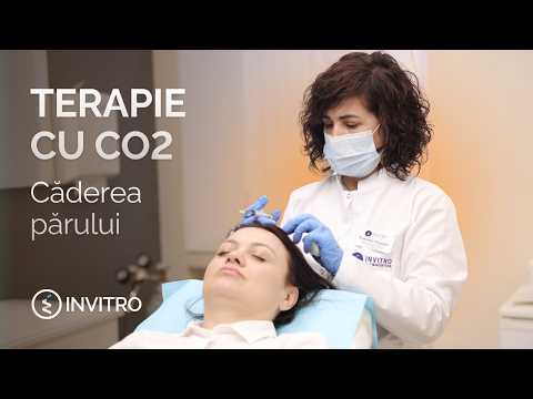 Tratarea căderii părului cu dioxid de carbon (CO2)