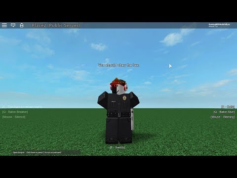 Roblox script showcase:Good cop Bad cop By shackluster (FE Compatible version)