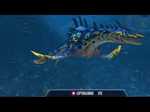 LEPTOCLEIDUS level 40 AQUATIC DINO Jurassic World The Game