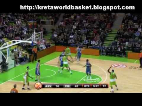 Euroleague 2010 - Week 5 : Asvel Villeurbanne - Cibona Zagreb 71-68  (25-11-09) Highlights