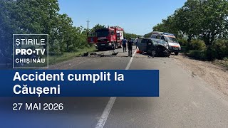 Știrile PRO TV (ORA 20:00) | ACCIDENT CUMPLIT LA CĂUȘENI | Moldova