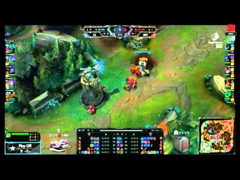 LCK 2015 - Playoffs 2 (BO5): CJ Entus vs SKT T1 Game 3