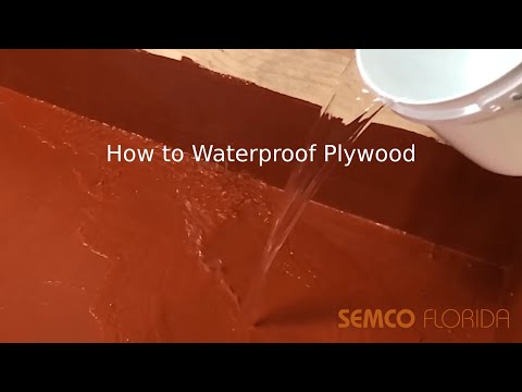 How to Waterproof Plywood