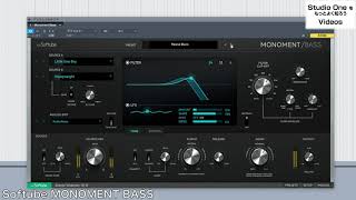 Video thumbnail for Softube MONOMENT BASS by StudioOneをもっとよく知ろうVIDEOS