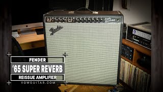 Video thumbnail for Fender 65 Super Reverb Reissue - VGW by Vintage Guitar Workshop