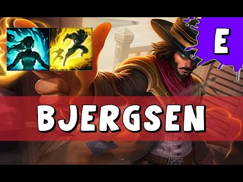 TSM Bjergsen as Twisted Fate vs Annie MID - S6 Challenger SoloQ - League of Legends