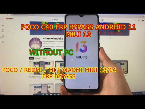 POCO C40 FRP Bypass | Android 11 MIUI 13 - Step-by-Step Guide | Bypass Google Account MIUI 13/14