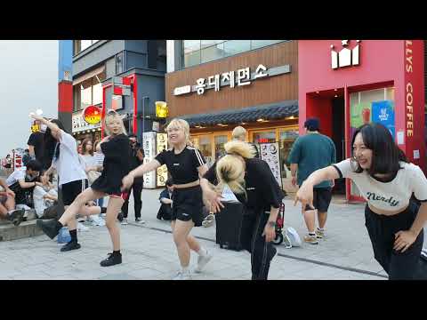 [STREET ARTIST] ALLURE. INTERACTIVE HONGDAE BUSKING. 230609.