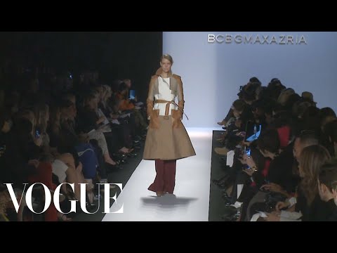 BCBG Max Azria Ready to Wear Fall 2012 Vogue Fashion Week Runway Show