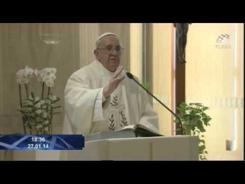 L'omelia di Papa Francesco durante la Messa a Santa Marta