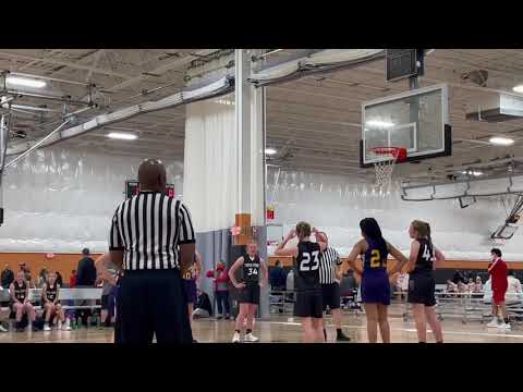 NW  Lady Hoopstars Gold vs Triple Threat- Zane (Cincinnati GBA State Championships )