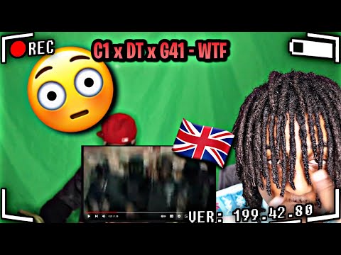 WTF😳🔥!!!! AMERICANS REACT TO C1 x DT x G41 - WTF | Uk Drill🇬🇧🔥