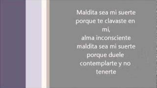 Marc Antothony- Maldita Sea Mi Suerte Lyrics