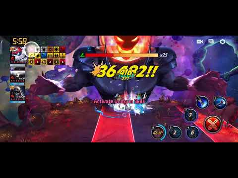 Marvel Future Fight - T3 Crescent - Dormammu GBR Solo - CTP rage