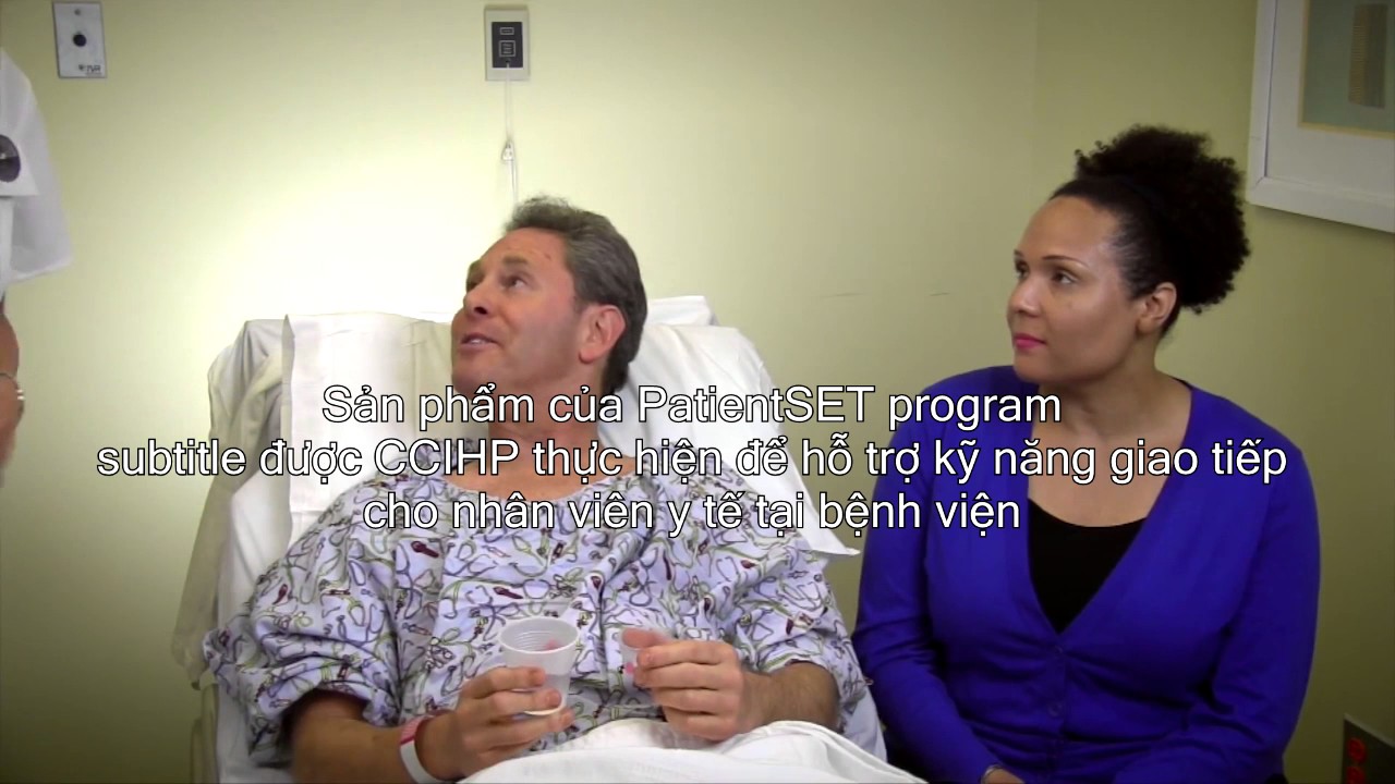 Giao tiếp tốt giữa điều dưỡng viên và bệnh nhân