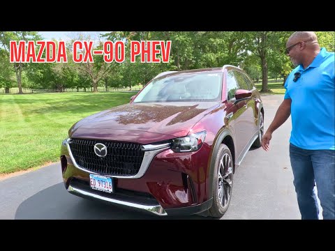 The Mazda CX-90 Plug-in Hybrid  BETTER Than The Cadillac Lyric?