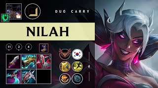 Download lagu Nilah ADC vs Lucian - KR Grandmaster Patch 26.02 mp3