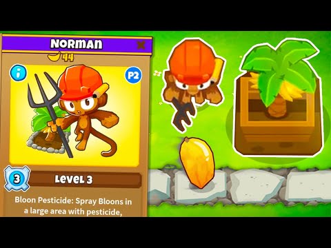 Norman the Industrial Farmer HERO in BTD 6!