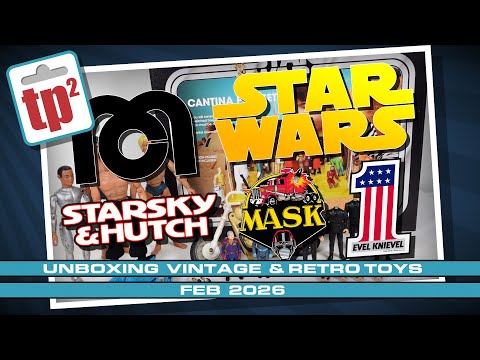 Unboxing vintage toy donations - Feb 202 + a Mystery figure ?!?! Can you ID it? - Toy Polloi Two