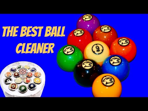 The BEST Pool Ball Cleaner We We Could Find - (Pool Lessons)