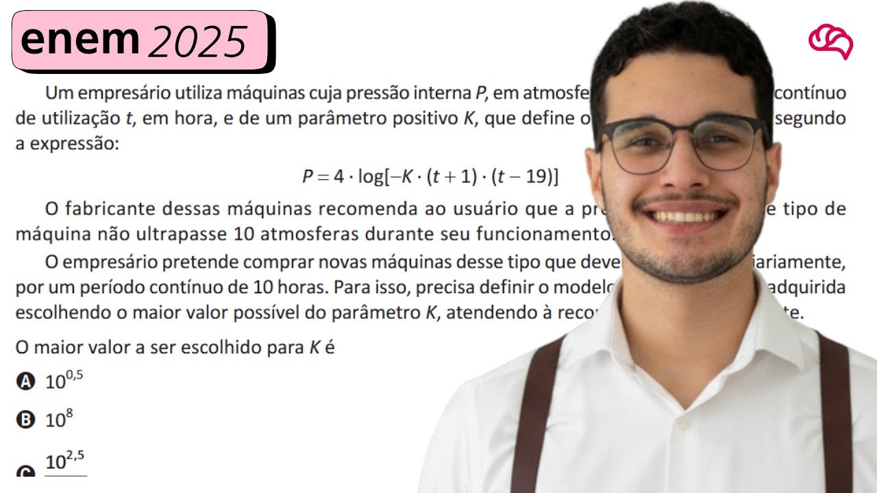 Resolução em Vídeo — Questão 172 ENEM 2025