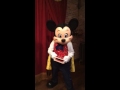 Mickey Is Talking At Magic Kingdom
