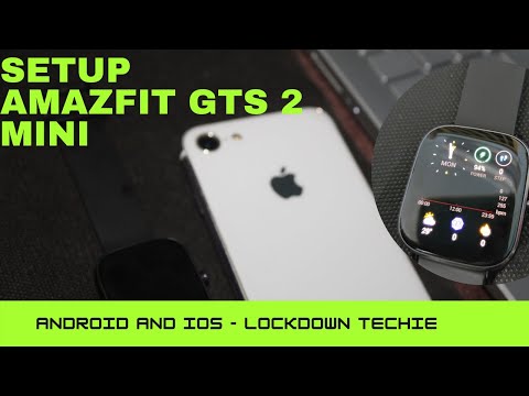 Setup Amazfit GTS 2 mini || Android and iOS