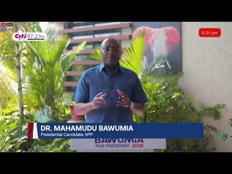 Channel One TV LIVE! NPP Flagbearer, Dr. Mahamudu Bawumia addresses the media | #ChannelOneNews