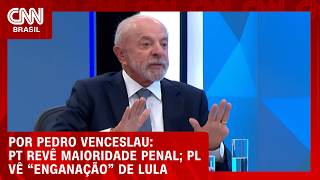 Vídeo: Lula muda posição sobre maioridade penal; entenda a estratégia | CNN 360°