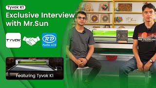 Tyvok K1 Review by Ruida CTO – CO₂ Laser Engraving Machine First Look