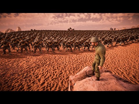 50,000 GIANT TROLLS vs. 1 MILLION US ARMY WW2 | Ultimate Epic Battle Simulator 2 | UEBS 2