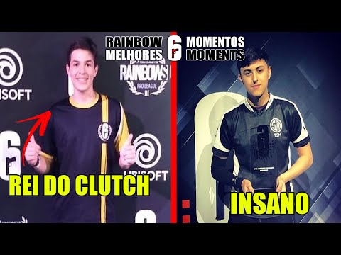 CLUTCH INSANO DO LAGONIS, BEAULO ACABANDO COM O ROUND, NESK 1v5 E MAIS - MELHORES MOMENTOS R6