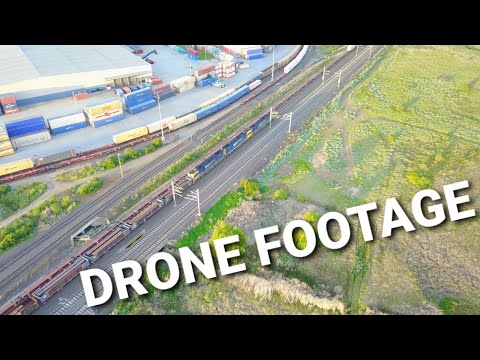 DRONE FOOTAGE OF 3XM4 AND SCT YARD IN 4K!!!