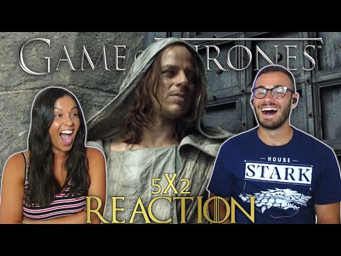Game of Thrones 5x2 REACTION and REVIEW | FIRST TIME Watching!! | 'The House of Black and White'