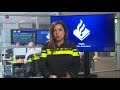 Beelden vernielers gemeentehuis Urk getoond