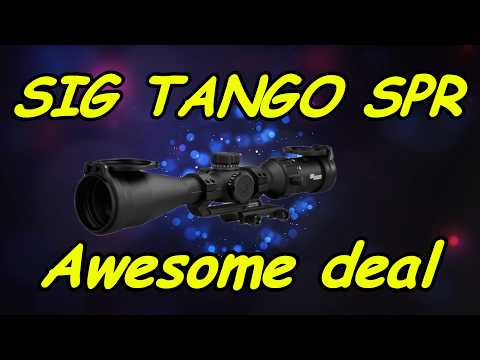 Sig Sauer Tango SPR Scope. Excellent value.
