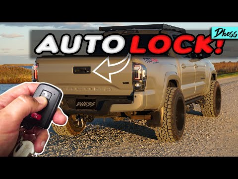 Toyota Tacoma Remote Tailgate Lock