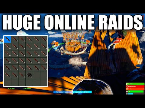How a LUCKY SNOWBALL Leads to HUGE ONLINE RAIDS - Rust Console Edition