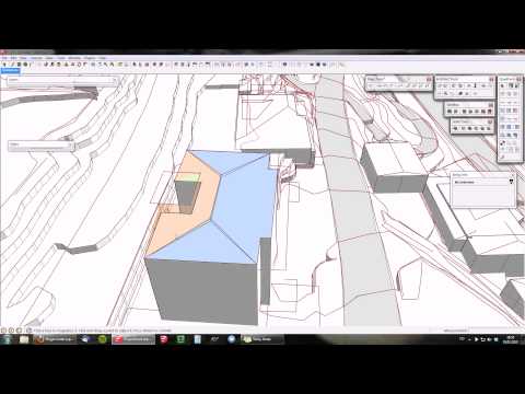 Architect Tools - Project Down and Move to Plane