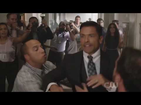 Fred punches Hiram Lodge