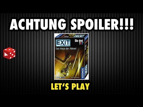 ACHTUNG SPOILER: Exit: Die drei ??? - Das Haus der Rätsel Live Let's Play