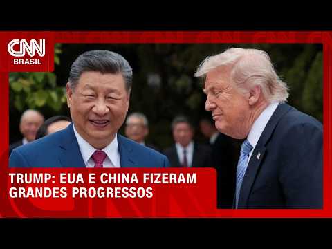 Após visita de Xi, Trump afirma que EUA e China fizeram “grandes progressos” | CNN 360º