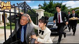 No One Helped a Beggar Trapped in a Fence—Only Poor Girl Did,Unaware He’s CEO’s Grandpa!Fate Change!