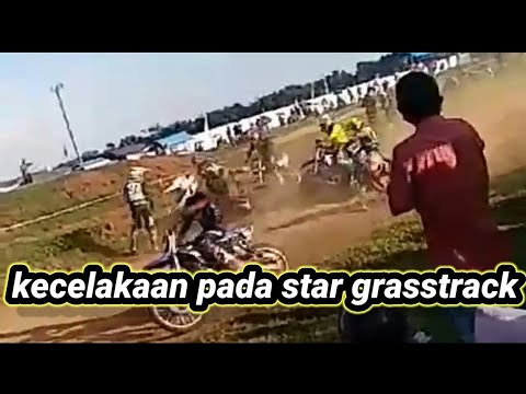 Kecelakaan balap motor gaesstrack di sirkuit