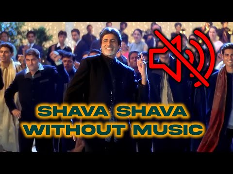 Shava Shava Without Music | Amitabh Bachchan | Sachin Shirsat Editz