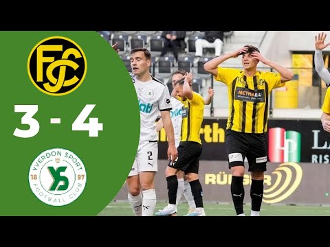 FC Schaffhausen vs Yverdon Sport (3-4) | Challenge League - Highlights & Goals